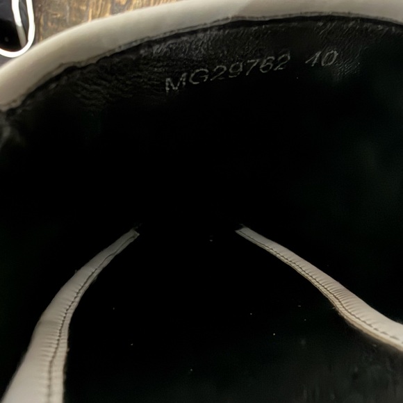 Chanel Black Canvas Espadrilles Flats 40 | White Trim Logo Slip-On Shoes - Picture 7 of 7